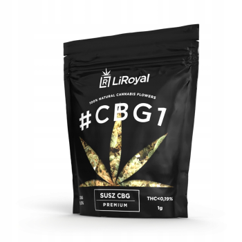 LiRoyal Hanfblüten #CBG1 9,5% - 1 g