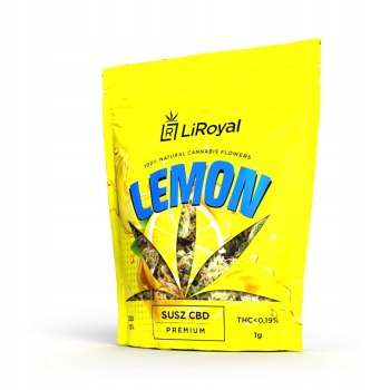 LiRoyal LEMON Hanfblüten CBD 13% - 1 g