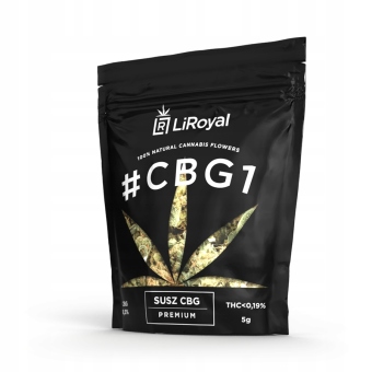 LiRoyal Hanfblüten #CBG1 9,5% - 5 g