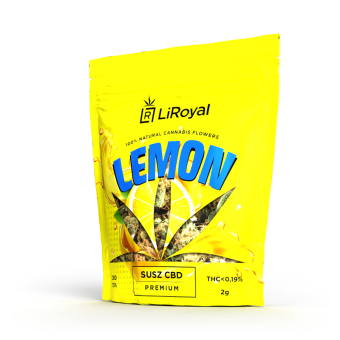 LiRoyal LEMON Hanfblüten CBD 13% - 2g